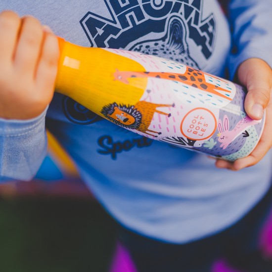 Cool Bottles steklenička iz nerjavečega jekla 260ml - Savannah Kingdom