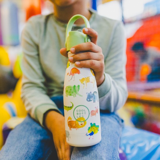 Cool Bottles steklenička iz nerjavečega jekla 260ml - African Safari