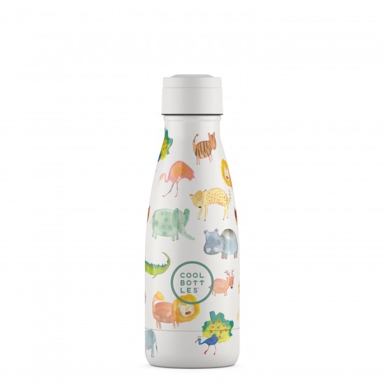 Cool Bottles steklenička iz nerjavečega jekla 260ml - African Safari