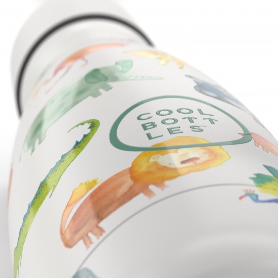 Cool Bottles steklenička iz nerjavečega jekla 260ml - African Safari