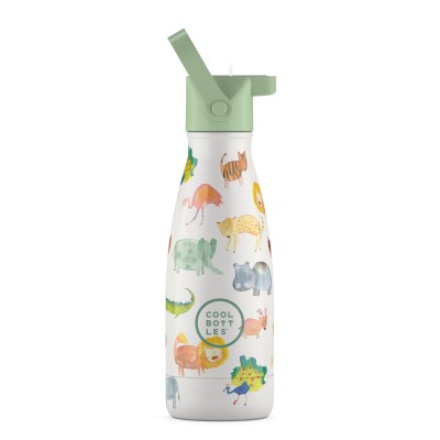Cool Bottles steklenička iz nerjavečega jekla 260ml - African Safari