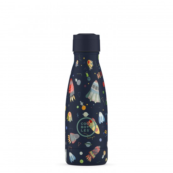 Cool Bottles steklenička iz nerjavečega jekla 260ml - Space Rockets
