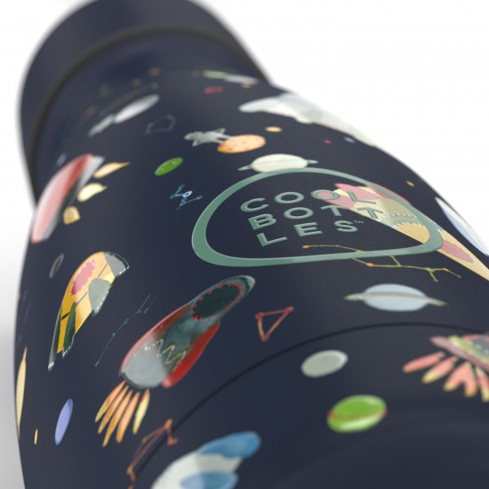 Cool Bottles steklenička iz nerjavečega jekla 260ml - Space Rockets