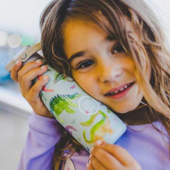 Cool Bottles steklenička iz nerjavečega jekla 260ml - Dinos Planet