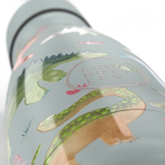 Cool Bottles steklenička iz nerjavečega jekla 260ml - Dinos Planet
