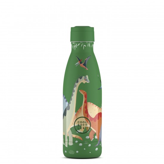 Cool Bottles steklenička iz nerjavečega jekla 350ml - Jurassic Era
