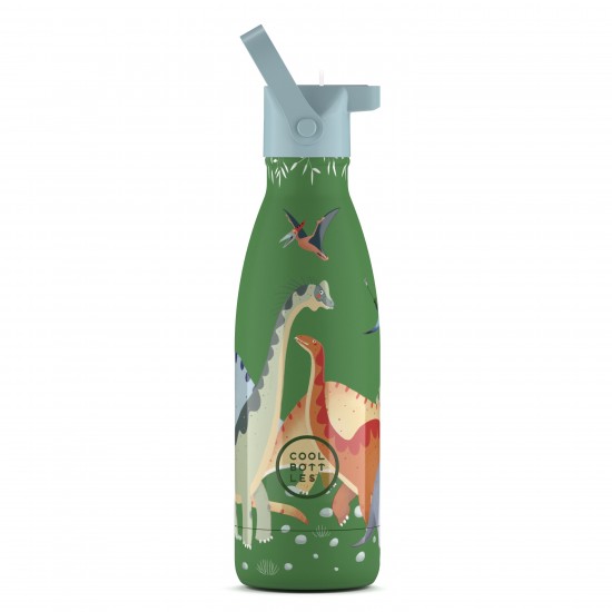 Cool Bottles steklenička iz nerjavečega jekla 350ml - Jurassic Era