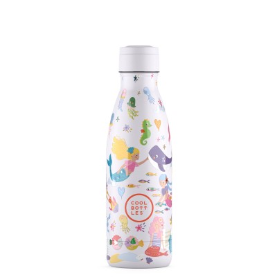 Cool Bottles steklenička iz nerjavečega jekla 350ml - Sweet Mermaids