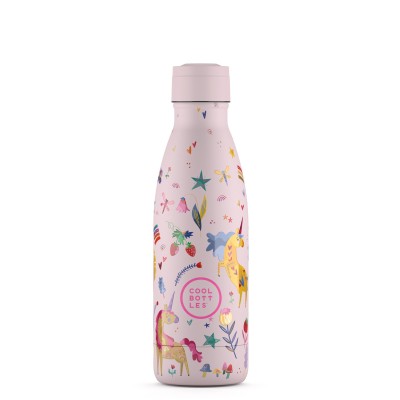 Cool Bottles steklenička iz nerjavečega jekla 350ml - Funny Unicorns