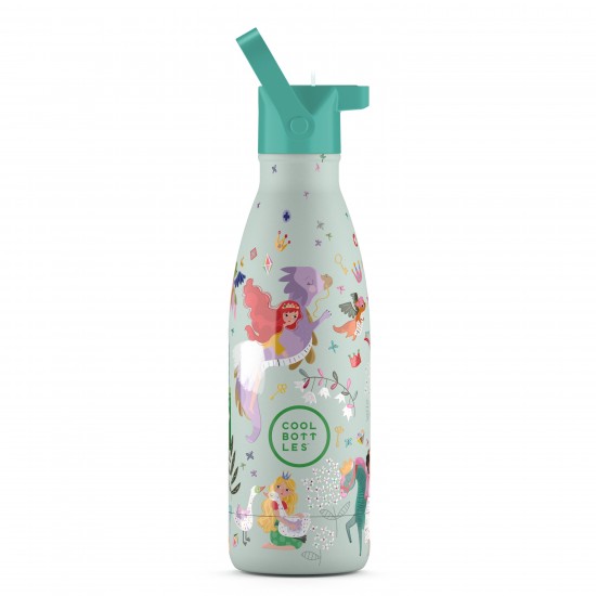 Cool Bottles steklenička iz nerjavečega jekla 350ml - Princess Kingdom