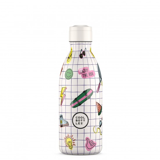 Cool Bottles steklenička iz nerjavečega jekla 500ml - Play Mode
