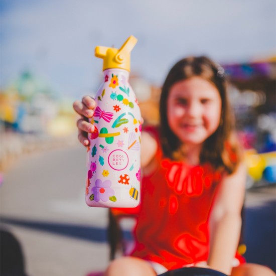 Cool Bottles steklenička iz nerjavečega jekla 500ml - Bug Life