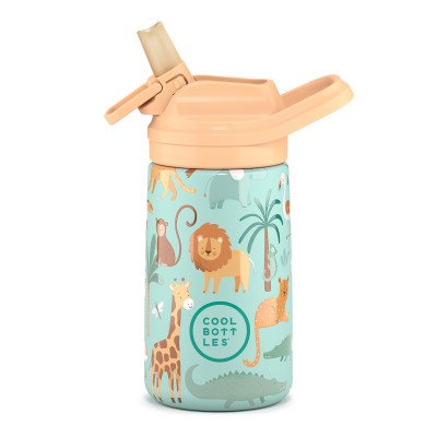 Cool Bottles Kiddie steklenička iz nerjavečega jekla 350ml - Wild Crew
