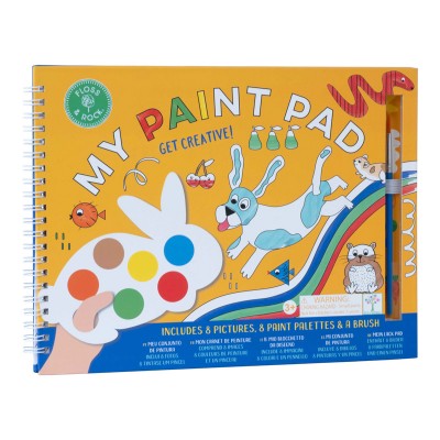 Floss&Rock® Blok s pobarvankami in vodenimi barvicami My Painting Pad Pets