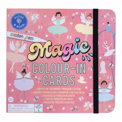 Floss&Rock® Čarobna vodna pobarvanka Magic Colour-In Cards Eanchanted