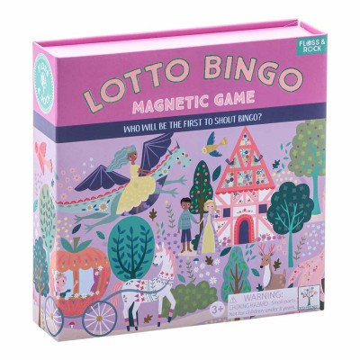 Floss&Rock® Magnetna družabna igra Lotto Bingo Fairy Tale