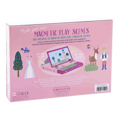 Floss&Rock® Magnetna knjigica Magnetic Play Scenes Fairy Tale