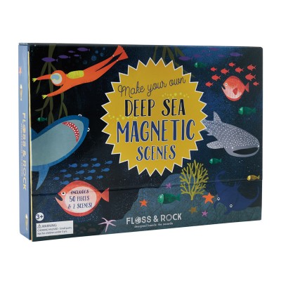Floss&Rock® Magnetna knjigica Magnetic Play Scenes Deep Sea