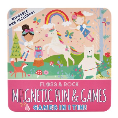 Floss&Rock® Magnetne družabne igre Magnetic Fun&Games Rainbow Fairy