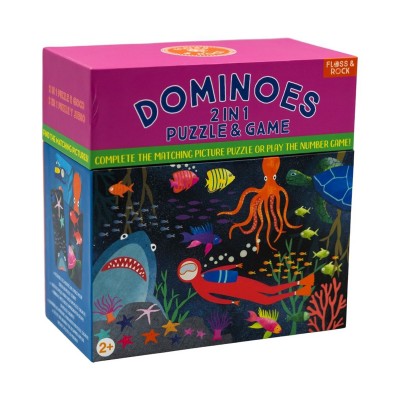 Floss&Rock® Aktivnostna igra Dominoes Deep Sea
