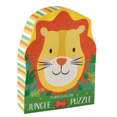 Floss&Rock® Sestavljanka Jigsaw Puzzle Jungle (12 kosov)
