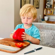 Kiddikutter - Otroški varni kuhinjski nož - Charcoal