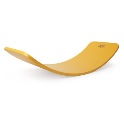 Kinderfeets® Lesena ravnotežna deska Kinderboard Mustard