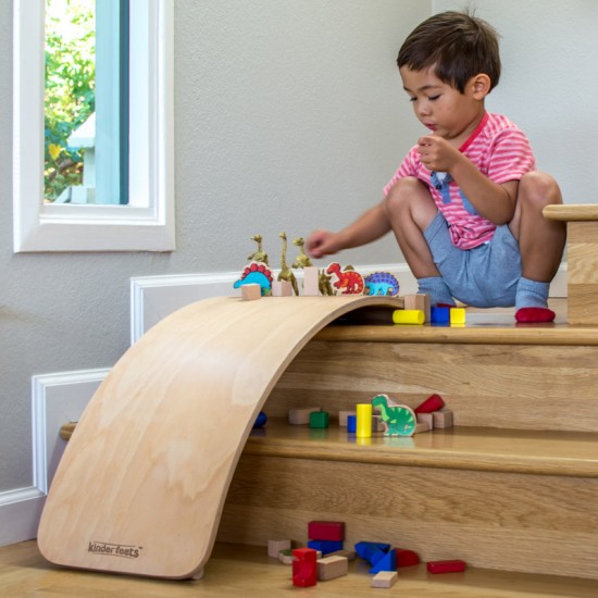 Kinderfeets® Lesena ravnotežna deska Kinderboard Natural