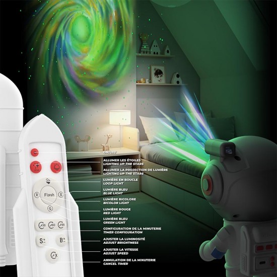 MOB  Projektor Stellar Light Milky Way - White - POŠKODOVANA EMBALAŽA