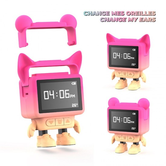 MOB  Multifunkcijska otroška ura Dancing Clock - Pink  - POŠKODOVANA EMBALAŽA MOB  Multifunkcijska otroška ura Dancing Clock - Pink  - POŠKODOVANA EMBALAŽA