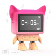 MOB  Multifunkcijska otroška ura Dancing Clock - Pink