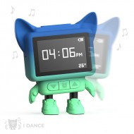 MOB  Multifunkcijska otroška ura s pomirjujočimi zvoki Dancing Clock - Blue