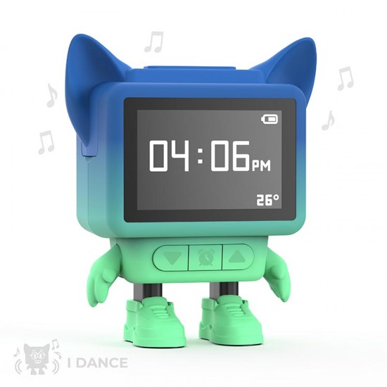 MOB  Multifunkcijska otroška ura s pomirjujočimi zvoki Dancing Clock - Blue MOB  Multifunkcijska otroška ura s pomirjujočimi zvoki Dancing Clock - Blue