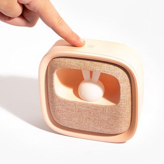 MOB  Lučka in Budilka Billy Clock - Pink