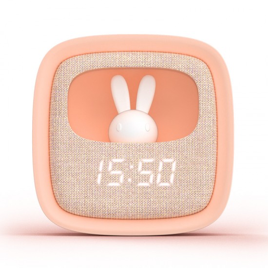 MOB  Lučka in Budilka Billy Clock - Pink