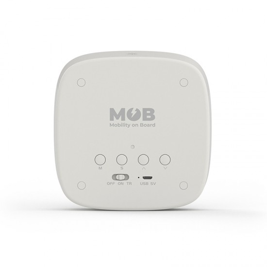 MOB Lučka in Budilka Billy Clock Grey