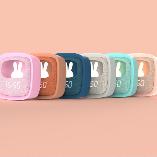 MOB  Lučka in Budilka Billy Clock - Pink