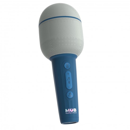 MOB Mikrofon in Bluetooth zvočnik Micro Groovy  - Blue