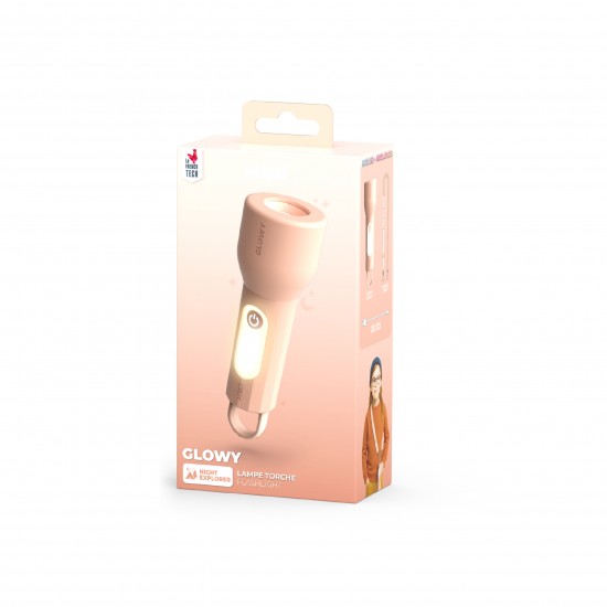 MOB Silikonska svetilka - Glowy – Pink