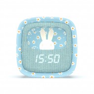 MOB Lučka in Budilka Billy Clock - Blue Flower
