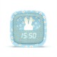 MOB Lučka in Budilka Billy Clock - Blue Flower