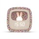 MOB Lučka in Budilka Billy Clock - Rainbow Leopard