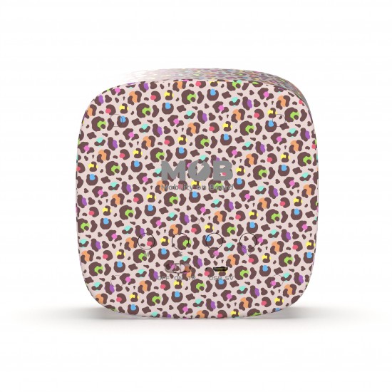 MOB Lučka in Budilka Billy Clock - Rainbow Leopard