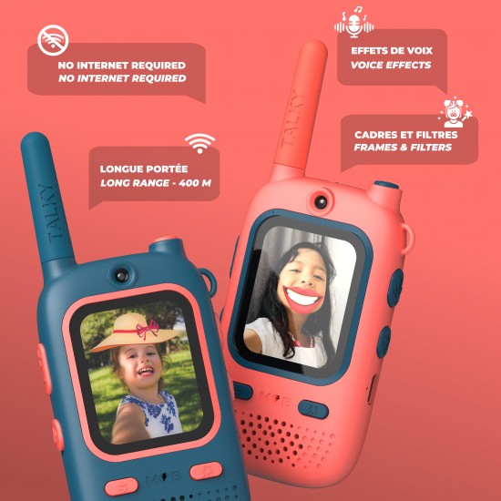 MOB Talky Otroški Video Walkie Talkie