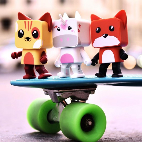 MOB - Bluetooth zvočnik plesoča živalica - Fox