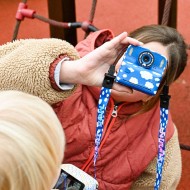 MOB Fotoaparat PixiPrint Click&Print - Clouds