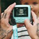 MOB Fotoaparat PixiPrint Click&Print - Turquoise 