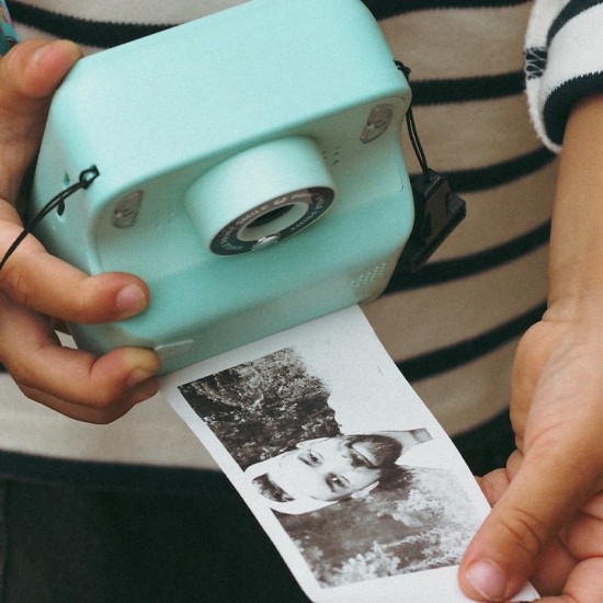 MOB Fotoaparat PixiPrint Click&Print - Turquoise 