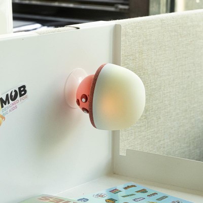 MOB - Mehka lučka in Bluetooth zvočnik Mega Mush - Red