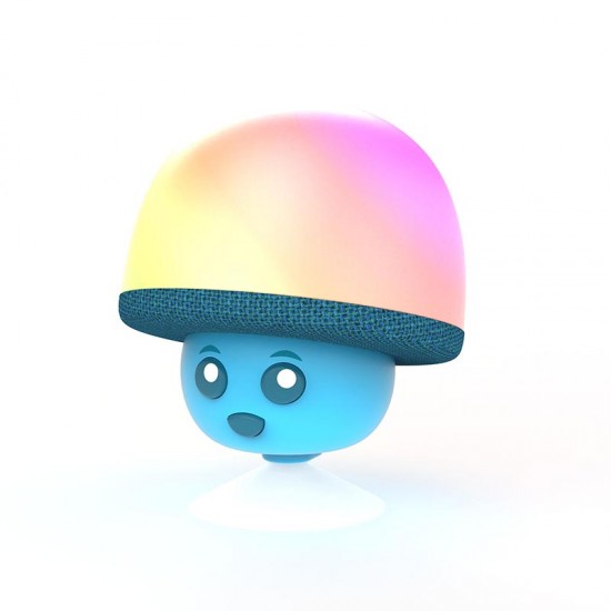 MOB - Mehka lučka in Bluetooth zvočnik Mega Mush - Blue